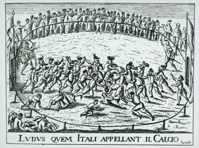 لاعبو الكالشيو الإيطالي بواسطة فرناندو بيرتيلي